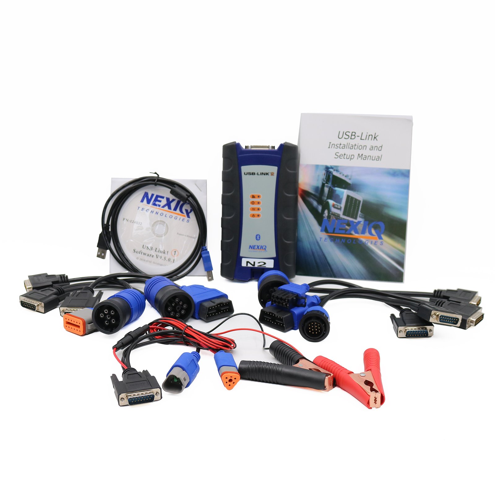 NEXIQ-2 124032 Link 2 Diagnostic Tool for Diesel Heavy Duty Trucks — detail view