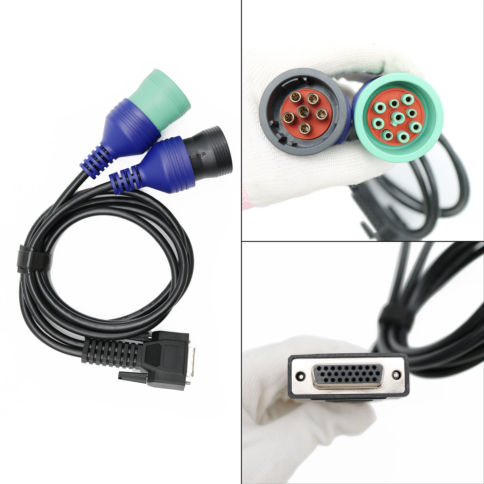 Inline7 Adapter for Cummins Diesel Truck Diagnostic Tool — detail view