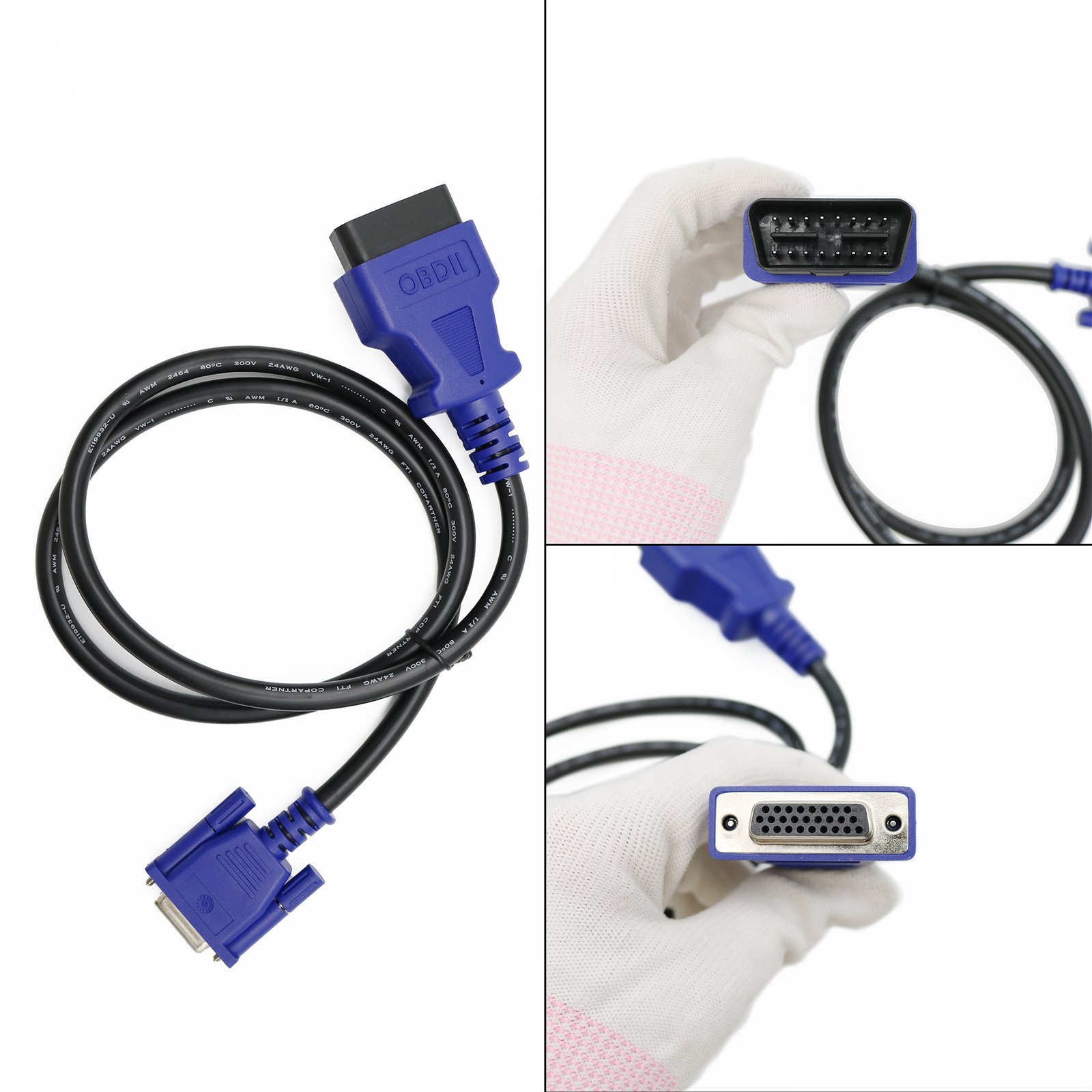 Inline7 Adapter for Cummins Diesel Truck Diagnostic Tool — detail view