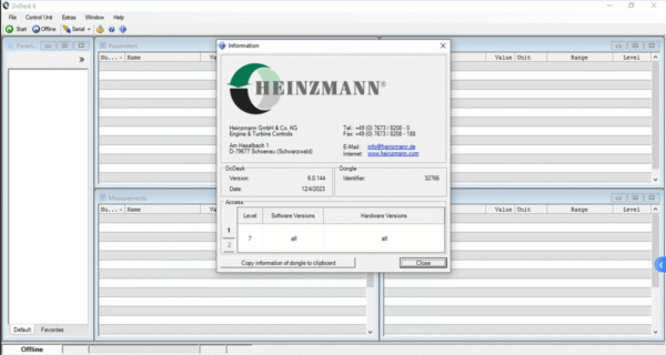 For DCDesk 6 Heinzmann engine turbine controls programming diagnostic software — product view