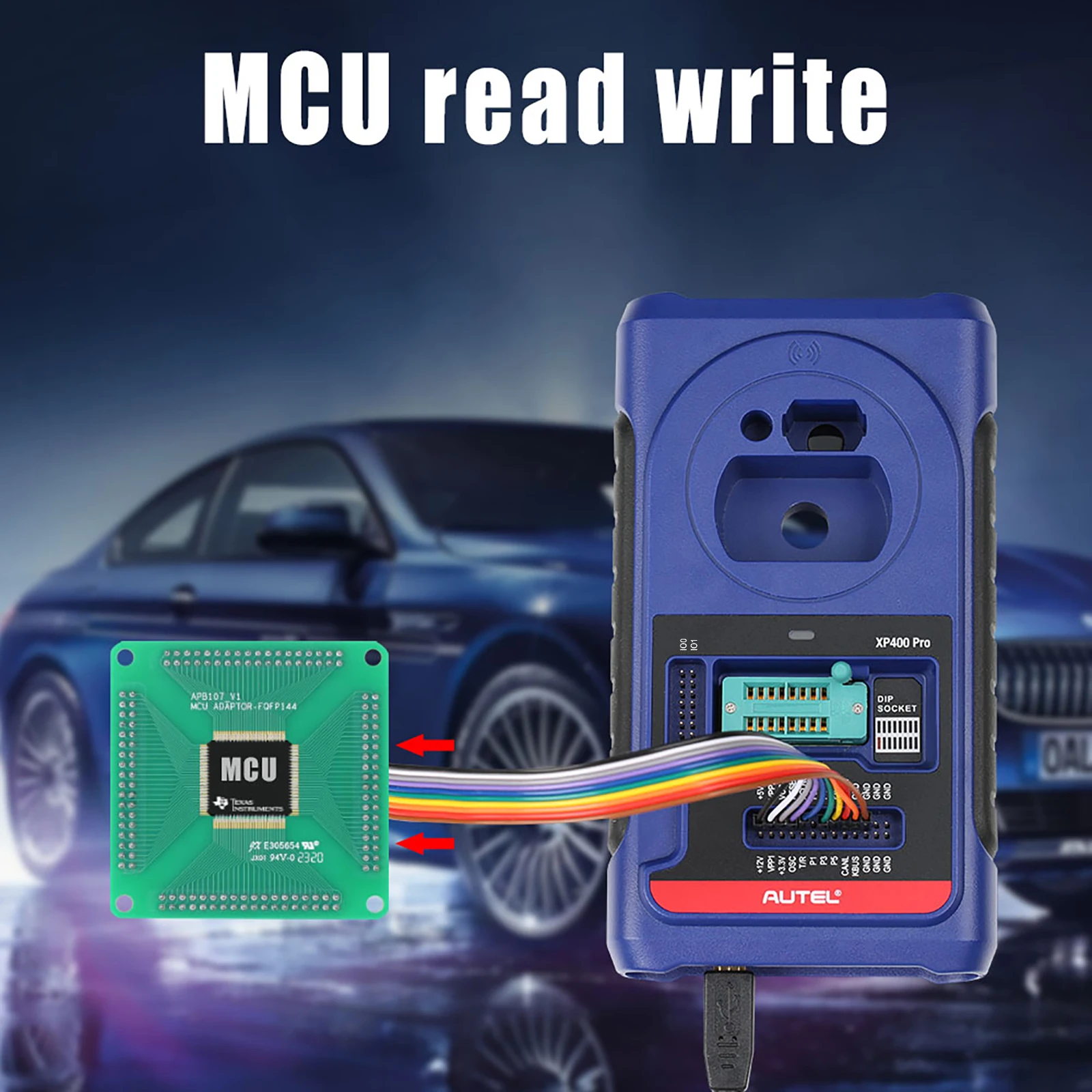 Autel XP400 Pro Key and Chip Programmer — detail view