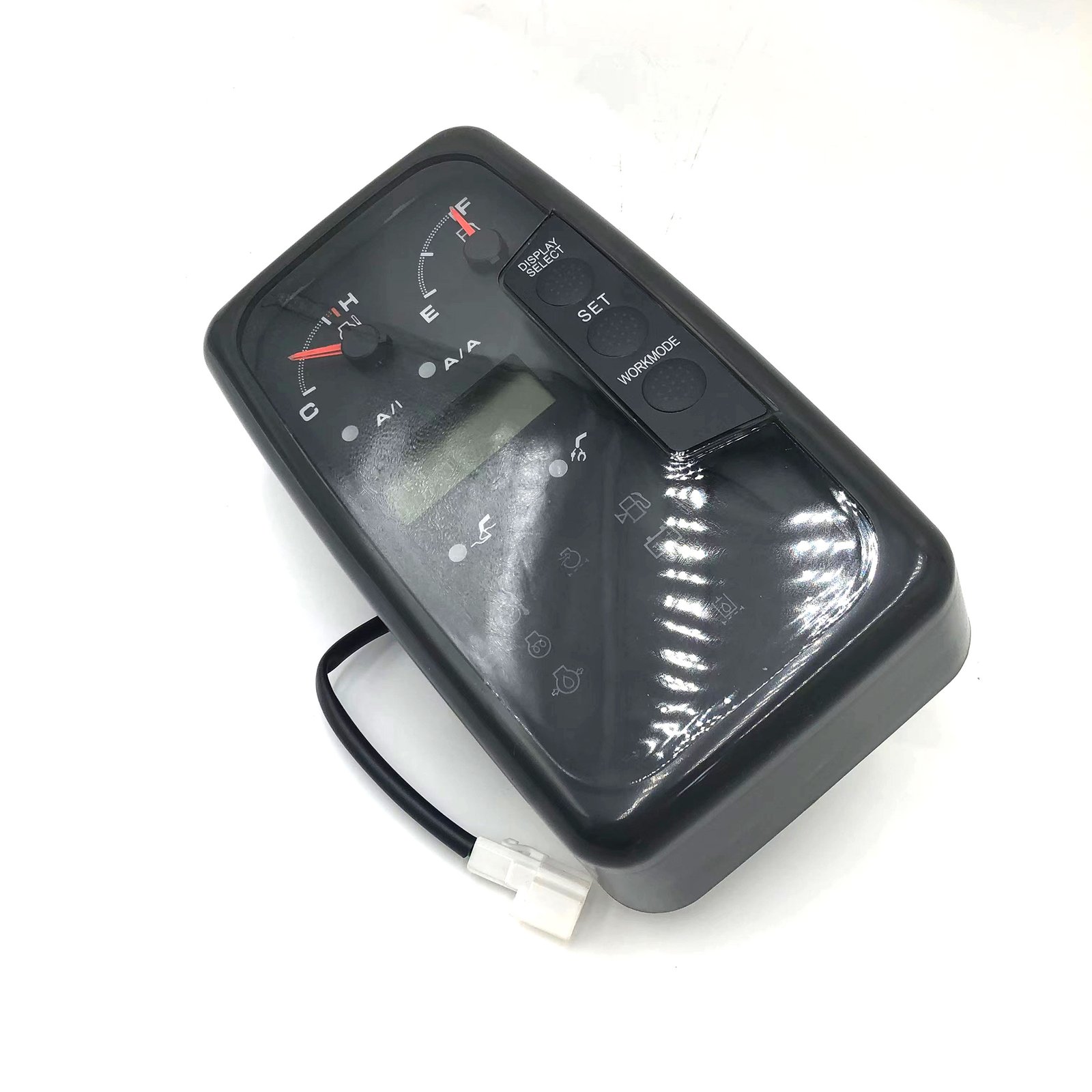 Hitachi YA00030724 Electric LCD instrument panel display excavator monitor — detail view