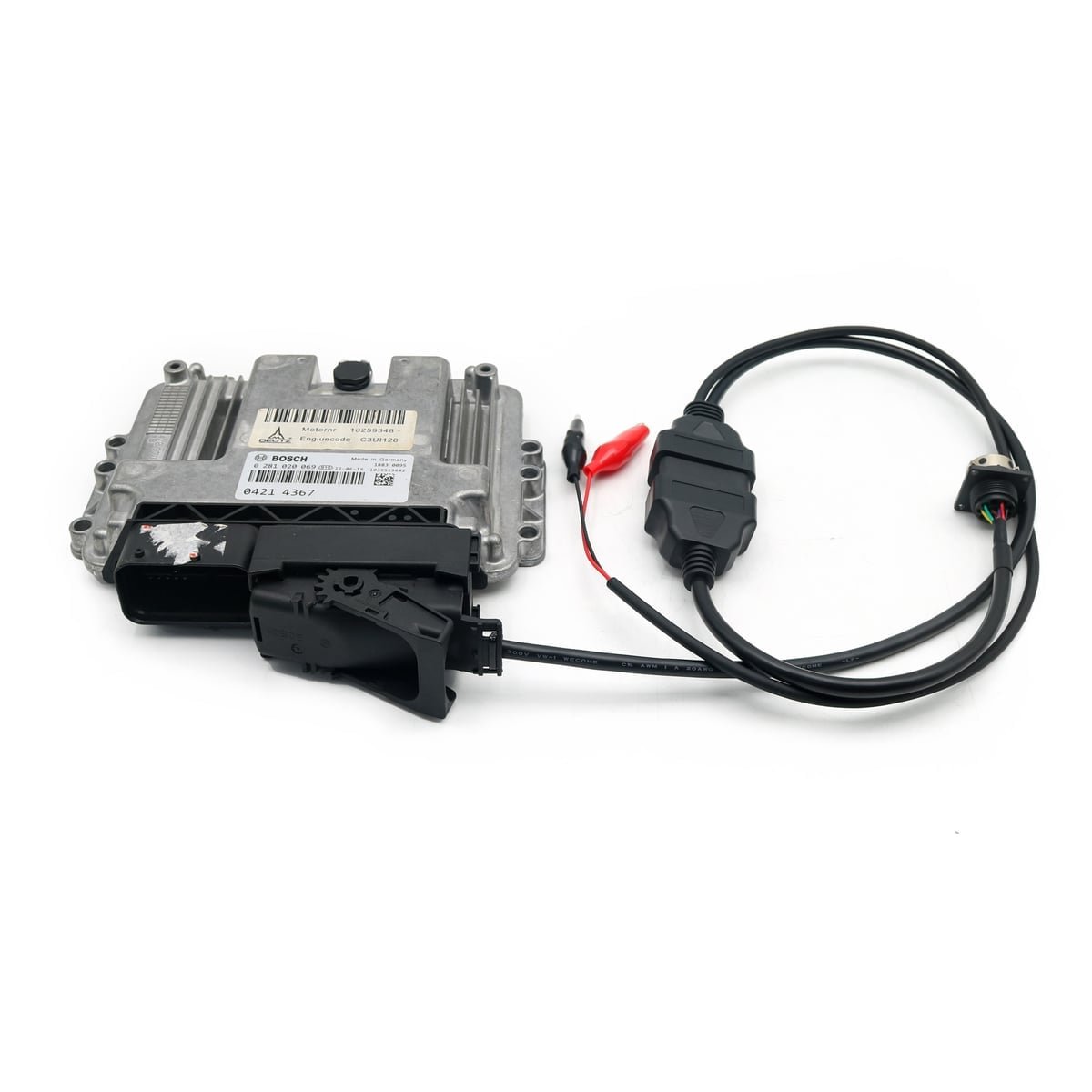 For Deutz 0281020069 ECU Programming Cable Brushing ECU Wiring Harness 0281020069 — detail view