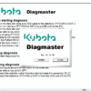 Kubota Software 2021 Kubota Takeuchi Diagmaster v21.11.01 Diagnostic Software — product view