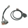 Marine Engine Diagnostic Wiring Harness Connect Cable of 6+8 Pins for VOLVO Vocom Vodia Scanner Tool Adapter Penta Parts — product view