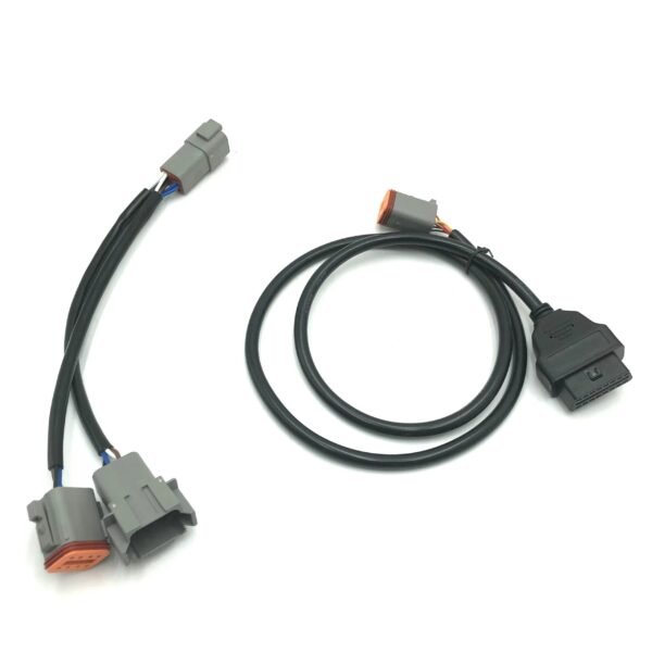 Marine Engine Diagnostic Wiring Harness Connect Cable of 6+8 Pins for VOLVO Vocom Vodia Scanner Tool Adapter Penta Parts — product view