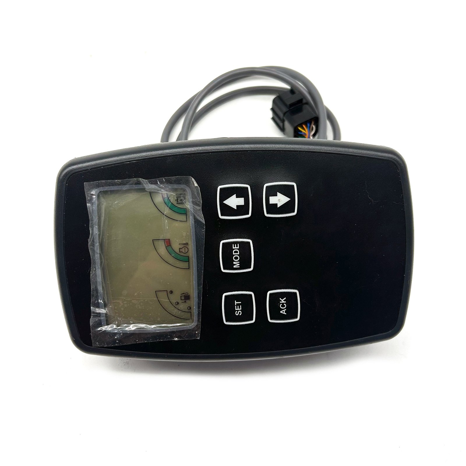 Monitor display 704/50207 728/19700 728/80073 332/K4244 for JCB excavator — detail view