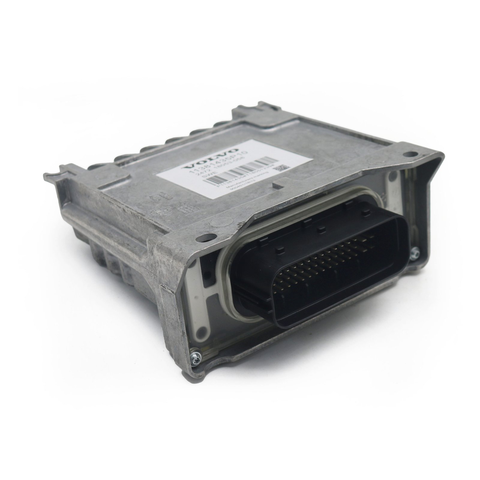 Original quality OEM 11381435 P10 Volvo engine controller module controller computer panel, with program ECM computer board ECU electronic control unit — detail view