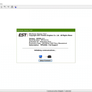 Perkins EST 2021B Software For Perkins Diagnostic Tool 27610402 Communication Adapter Heavy Duty Excavator — product view