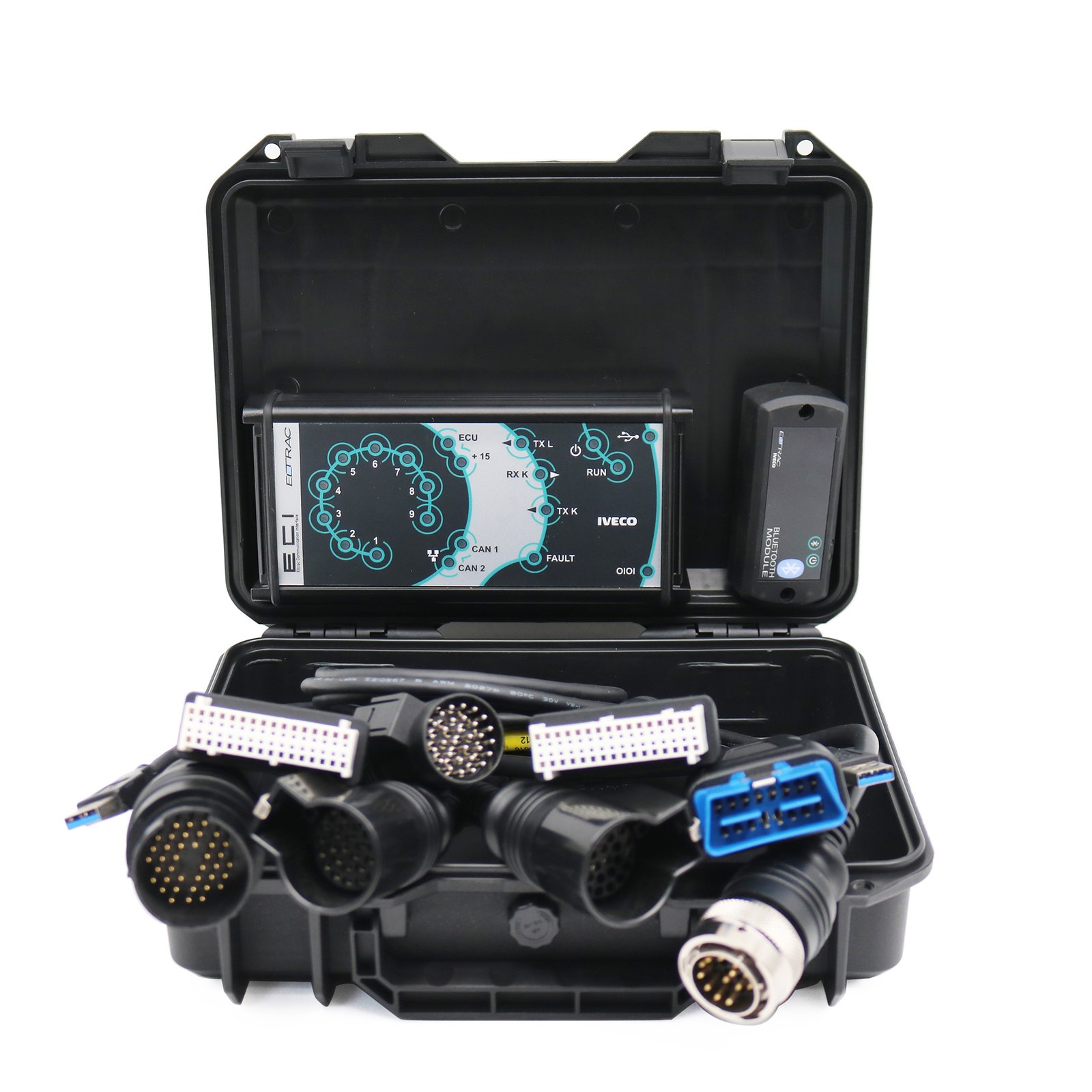 Truck IVECO ELTRAC EASY ECI diagnostic tool with EASY 1.0.6.0 system software — detail view