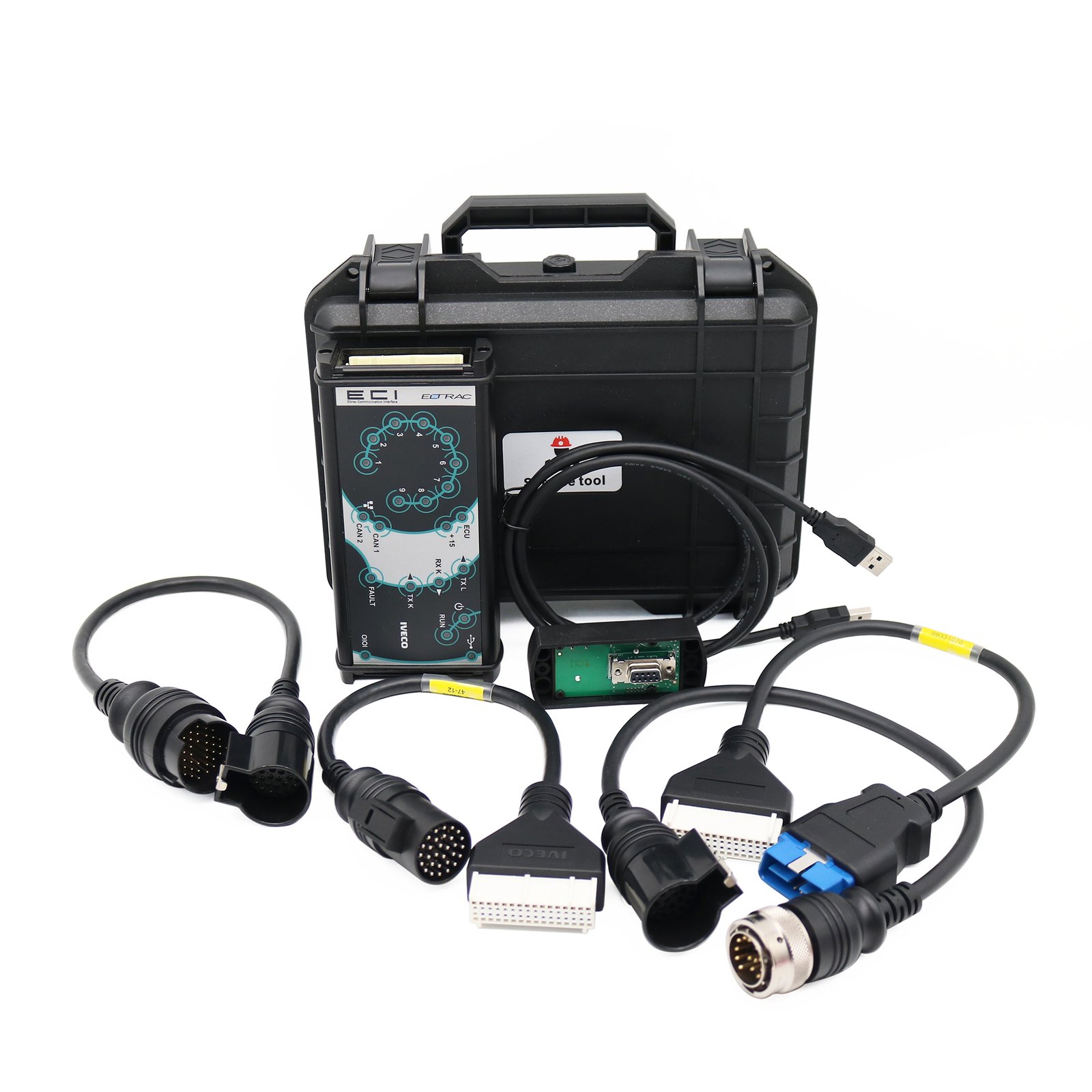 Truck IVECO ELTRAC EASY ECI diagnostic tool with EASY 1.0.6.0 system software — detail view