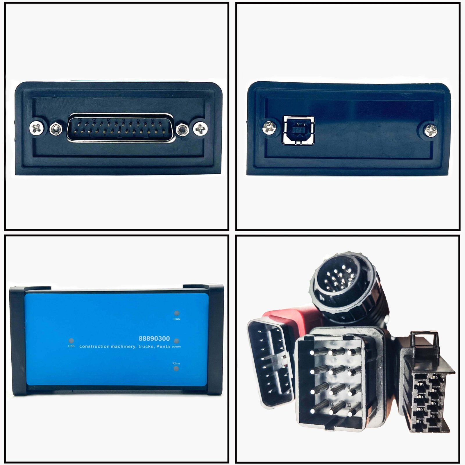 Volvo Vocom 88890300 Diagnostic Tool Diagnostic Scanner Diagnostic Kit — detail view