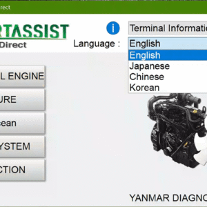 Yanmar Software for Diesel EFI Engine Excavator Tractor Marine Generator Diagnostic Tool — product view