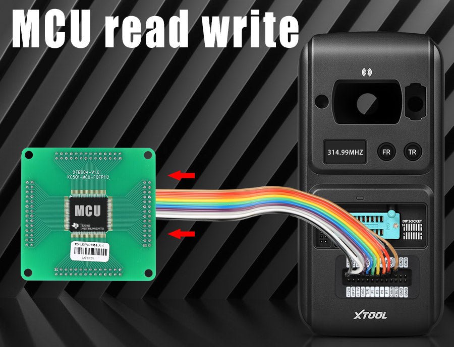 XTOOL KC501 Auto Key & Chip Programmer OBD2 read write MCU/EEPROM chips for X100 PAD3 — product information