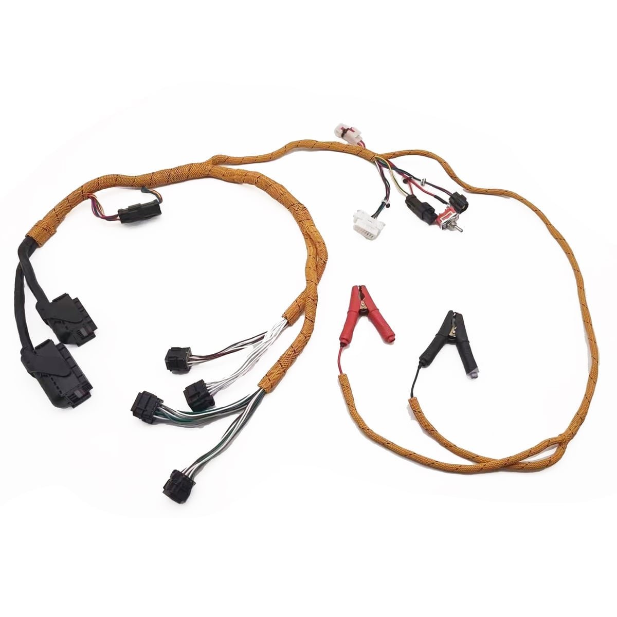Diagnosis Wiring Harness for Mitsubishi D04FR D06FR Engine Start Testing Cable Excavator Engine Start Cable — detail view